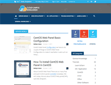 Tablet Screenshot of cloudcampusbd.com